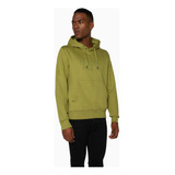 Hoodie Distorted Logo Verde Hombre Calvin Klein