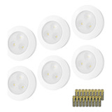 Luces Led De Disco Para Grifo, Mini Luces De Empuje A Pilas,