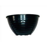 200 Macetas Bowl N° 12  Colgante Negro Plastico Bols