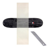 Lixa Longboard Transparente Emborrachada 1,09m X 26 Cm 