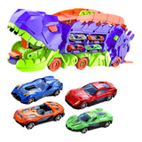 Coches Para Comer Dinosaurios, Juguetes De 8 Coches