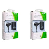 Pack 2 Kit Carga Juega Xbox 360 4800mah Cable Batería+regalo