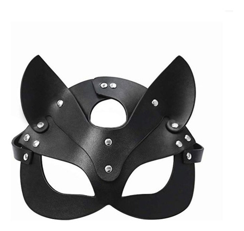 Máscara Orejas Gato Antifaz Para Halloween Cosplay Gatubela,