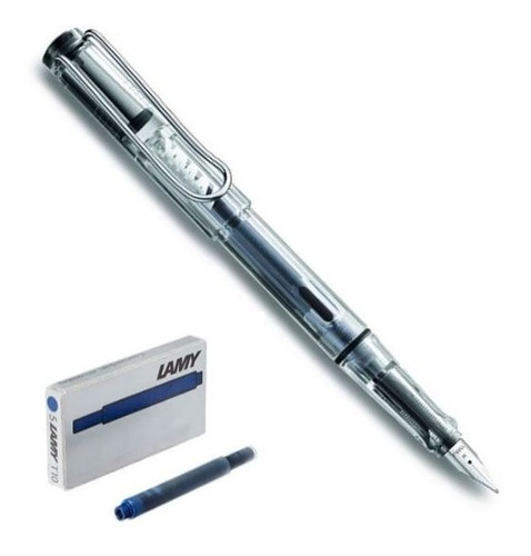 Lapicera Lamy Safari Vista Plumin F [012] Pack T10