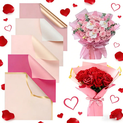 100 Hojas De Papel Coreano De Regalo De Flores Mate Para Ramos Bouquet Floral Decoración De Boda fiesta cumpleaños Baby Shower Decoración De San Valentín Día De La Madre Día Festivo | MercadoLibre