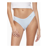 Calzón Bikini Ribbed Azul Sp22 Calvin Klein Mujer