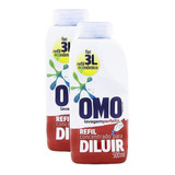 Kit 2 Refis Omo Concentrdo Lavagem Perfeita  500ml