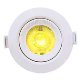 Spot Ojo De Buey Dicroico Led Integrado Redondo   