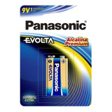 Pila 9v Alcalina Premium Evolta Panasonic, 1 Pieza