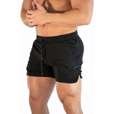 Gym Short Deportivos Elásticos Calidad Ajuste Perfecto Moda