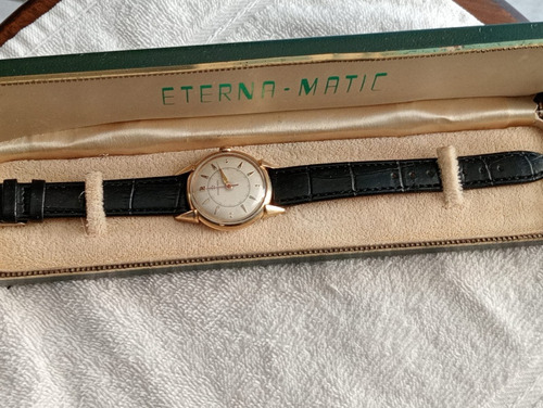 Reloj Eterna Matic Automático Gold Filled Vintage Colección 