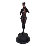 Estátua Boneco Mulher Gato Resina Item De Colecionador Linda