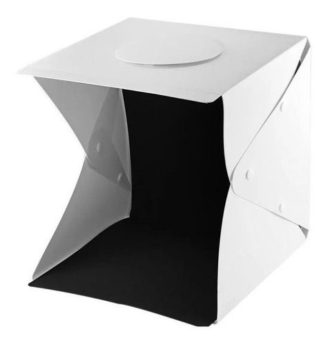 Set Estudio Fotografico Portatil Caja De Luz 30x30x30cm Led