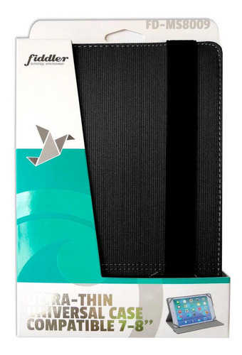 Carcasa Tablet 7/8 Pulgadas Universal Fiddler Textura Negro