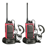 Radios Bidireccionales Recargables De Largo Alcance Con Auri