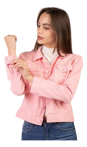 Jaqueta Jeans Feminino Colorido Promoção Queima De Estoque