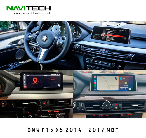 Bmw F15 X5 2014 - 2017 Nbt Pantalla Navitech Carplay Foto 2