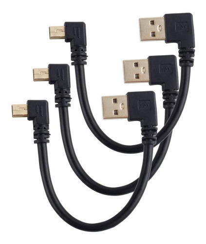 Cable De Usb 2.0 A Mini 5p Usb B, Negro/extension De Carga