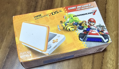 Nintendo New 2ds Xl Naranja/blanco 
