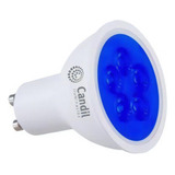 Lampara Dicroica Led 4.5 W Rojo Verde Azul Amarillo Candil