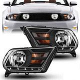 For 2010-2014 Ford Mustang Headlights Headlamp Driver Pa Aab