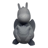 Figura Impresion 3d Pokemon Dragonite Chibi Cargando Gengar