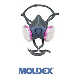 Respirador/mascarilla Media Cara Con Filtro P100 Mca Moldex