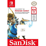 Tarjeta De Memoria Sandisk Sdsqxat-064g-gnczn  Nintendo 64gb
