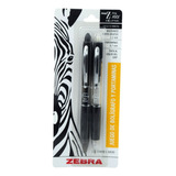 Juego De Boligrafo 1.2mm  Y Portaminas 0.7 Zebra Zgrip Max