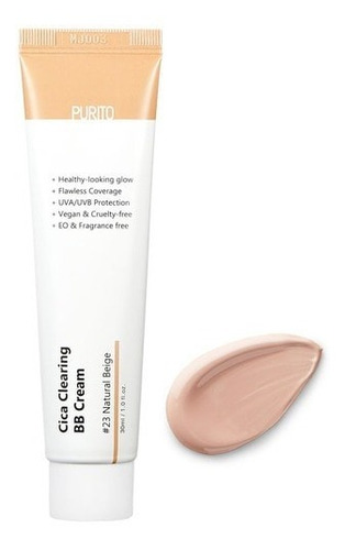 Purito - Cica Clearing Bb Cream Cosmético Coreano