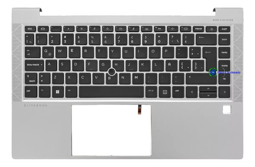 Carcasa Superior Teclado Hp Elitebook 840 G7 840 G8 Esp Lat