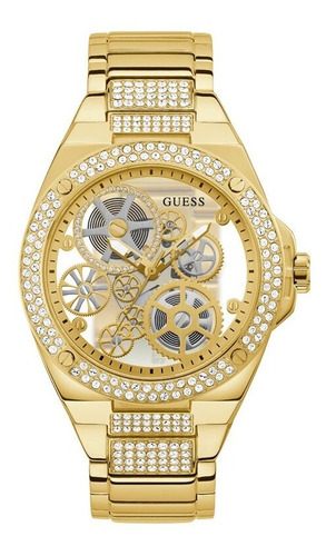 Reloj Guess Originahombre Dorado Accesorios Caballero Regalo