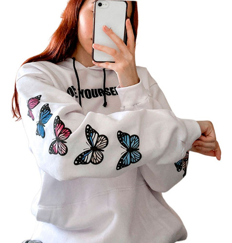 Buzo Hoodie Love Yourself Kevdylan Estampado Dgt