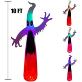 Inflable Halloween Fantasma 3.05m Con Luces Led Exterior Xc