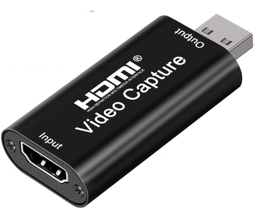 Capturadora De Video Usb Streaming Full Hd 1080