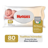 Huggies Oleo Calcáreo Toallitas Húmedas 80 Unidades