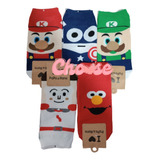 Set X 5 Medias Baletas Tobilleras Mario Bross-otros