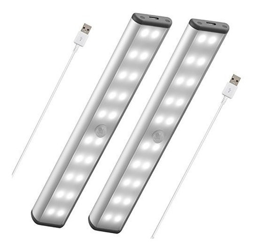 Luz De Armario Inalámbrica Con Sensor De Movimiento - 20 Led