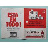 Programa De Cine San Martín / Villa Gesell / Año 1973