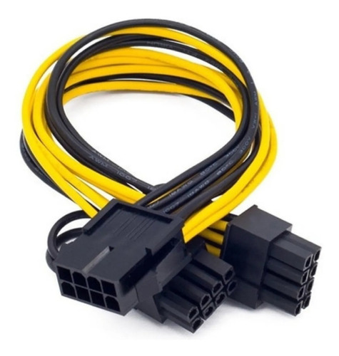 Cabo Y Pci Express Splitter 8 Pinos Robusto Mineração