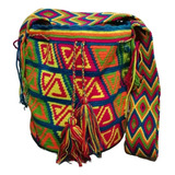 Mochila Wayuu Grande Originales Artesanía Guajira