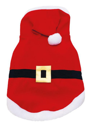 Roupa Para Pet C/ Touca De Noel Vrm C/ 1 Unid 1208695