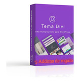 Tema Para Wordpress Divi Pro +addons