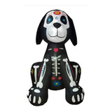 Inflable De Halloween Fantasma Perro Decorativo Exterior