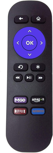 Control Remoto Compatible Con Roku Express 3700 3900 3930 