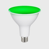 Reflector Par38 De Led 13.5 Watts Color Verde Tecnolite 