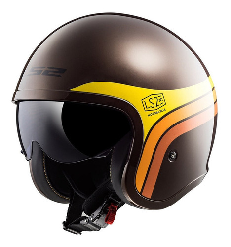 Casco Abierto Ls2 Spitfire Sunrise Cafe