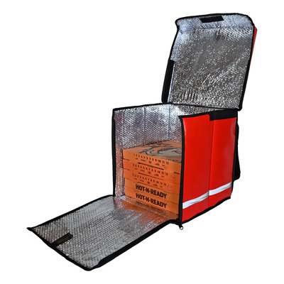 Mochila Térmica Reparto Zetter 65.1L Impermeable Rojo Reflectante | Envío gratis