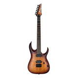 Guitarra Eléctrica Ibanez Rga Standard Rga42fm De Arce/meranti Dragon Eye Burst Flat Con Diapasón De Jatoba