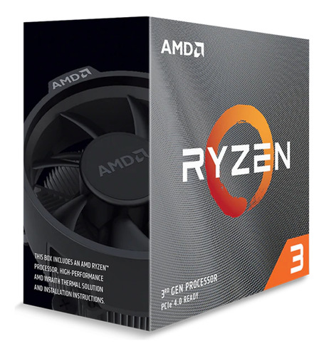 Processador Amd Ryzen 3 3300x - Desktop